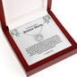 To My Amazing Bonus Mom Lucky Horseshoe Necklace