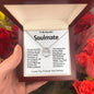 To My Beautiful Soulmate Lucky In Love Necklace