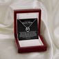 To My Amazing Bonus Mom Lucky Horseshoe Necklace