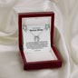 To My Amazing Bonus Mom Lucky Horseshoe Necklace