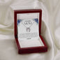 To My Amazing Mom Lucky Horseshoe Necklace