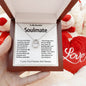 To My Beautiful Soulmate Lucky In Love Necklace