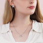 To My Beautiful Soulmate Love Knot Necklace and Free Gift Earrings