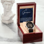 To My Groomsmen Openwork Watch