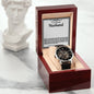 Husband Men's Openwork Watch