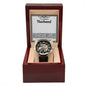 Husband Men's Openwork Watch