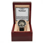 Husband Men's Openwork Watch