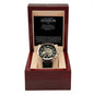 To Godson from God Parent Open Work Watch