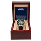 Boyfriend Men's Openwork Watch