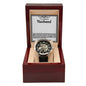 Husband Men's Openwork Watch