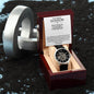 To Godson from God Parent Openwork Watch