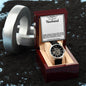 Husband Men's Openwork Watch
