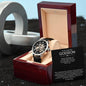 To Godson from God Parent Open Work Watch