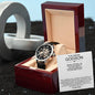To Godson from God Parent Openwork Watch