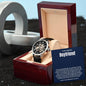 Boyfriend Men's Openwork Watch
