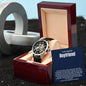 Boyfriend Men's Openwork Watch