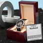 Husband Men's Openwork Watch