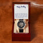 Happy Birthday Men's Watch