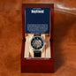 Boyfriend Men's Openwork Watch
