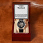 Husband Men's Openwork Watch