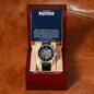 Boyfriend Men's Openwork Watch
