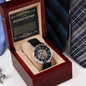 Stepped Up Dad Men's Watch
