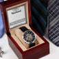 Husband Men's Openwork Watch