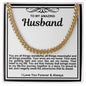 Husband Cuban Link Chain Necklace