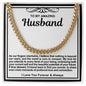 Husband Cuban Link Chain Necklace