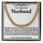 Husband Cuban Link Chain Necklace