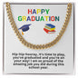 Happy Graduation Cuban Link Necklace