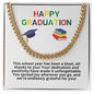Happy Graduation Cuban Link Necklace