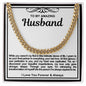 Husband Cuban Link Chain Necklace