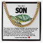 Son Cuban Chain Necklace- Sea Turtle