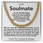 Soulmate Cuban Link Chain- You Are The Best Thing That I Have Every Found On The Internet