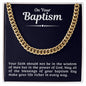 Baptism Chain Necklace