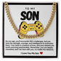 Son Cuban Chain Necklace- Gamer