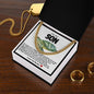 Son Cuban Chain Necklace- Sea Turtle