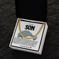 Son Cuban Chain Necklace- Manatee