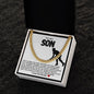Son Cuban Chain Necklace- Hockey