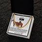 Son Cuban Chain Necklace- Horse