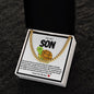 Son Cuban Chain Necklace- Turtle