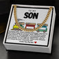Son Cuban Chain Necklace- Train