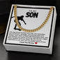 Son Cuban Chain Necklace- Skateboard
