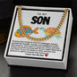 Son Cuban Chain Necklace- Fish