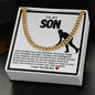 Son Cuban Chain Necklace- Hockey