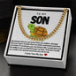 Son Cuban Chain Necklace- Turtle