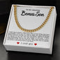 Bonus Son Cuban Link Necklace