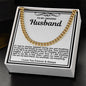 Husband Cuban Link Chain Necklace