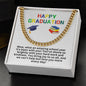 Happy Graduation Cuban Link Necklace